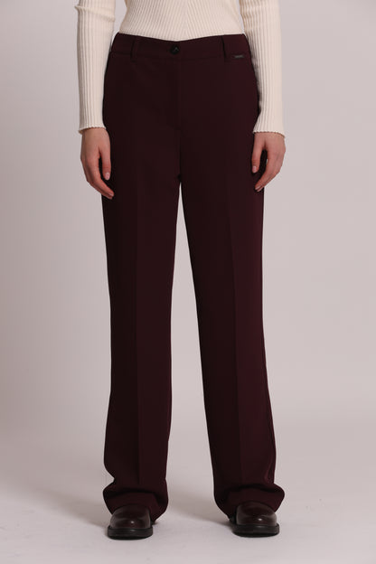 PANTALONE PALAZZO CON ELASTICO DIETRO