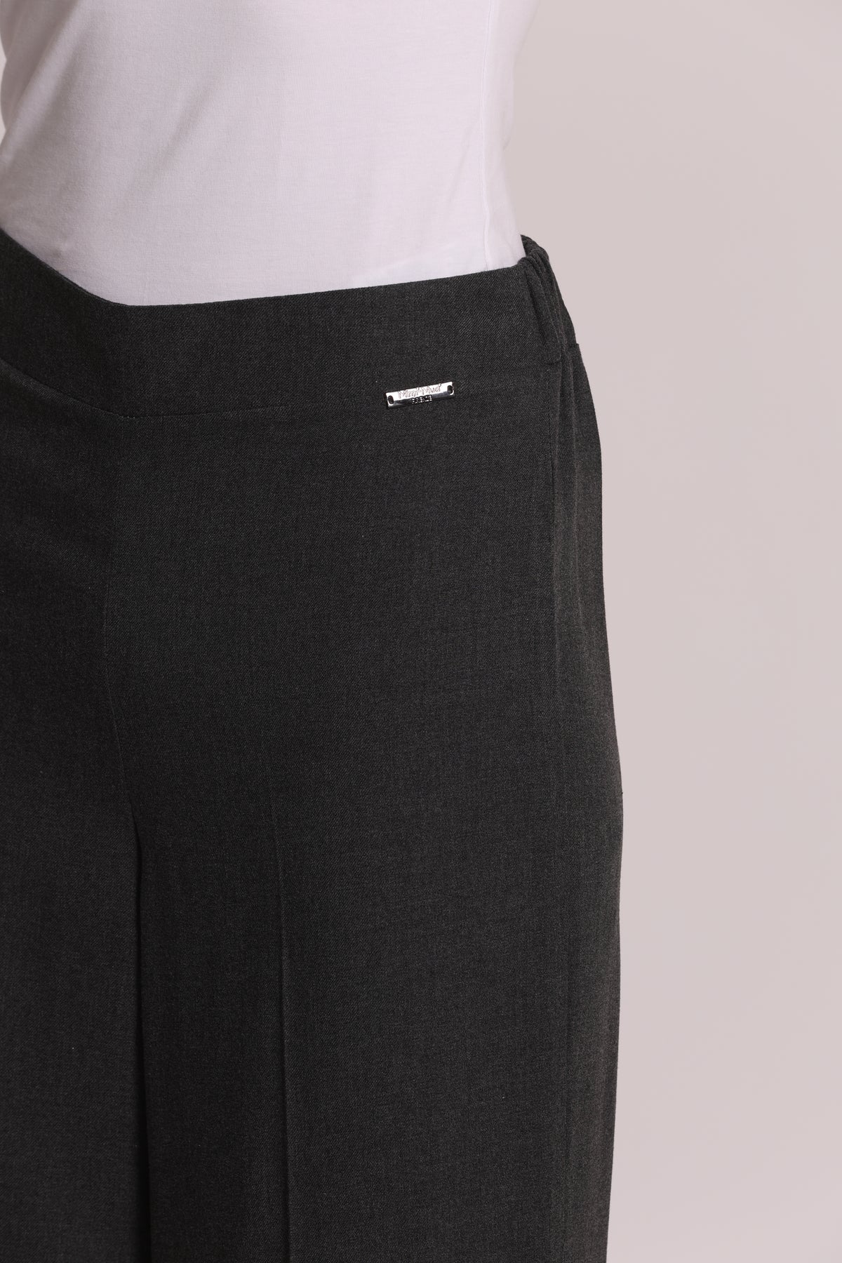 PANTALONE PALAZZO IN FLANELLA