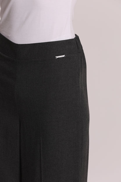 PANTALONE PALAZZO IN FLANELLA