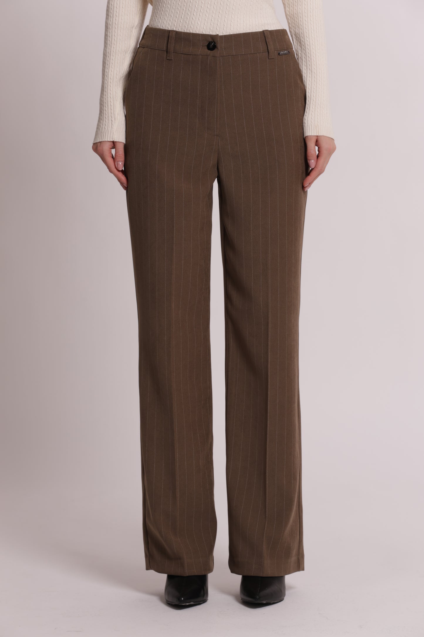 PANTALONE PALAZZO GESSATO