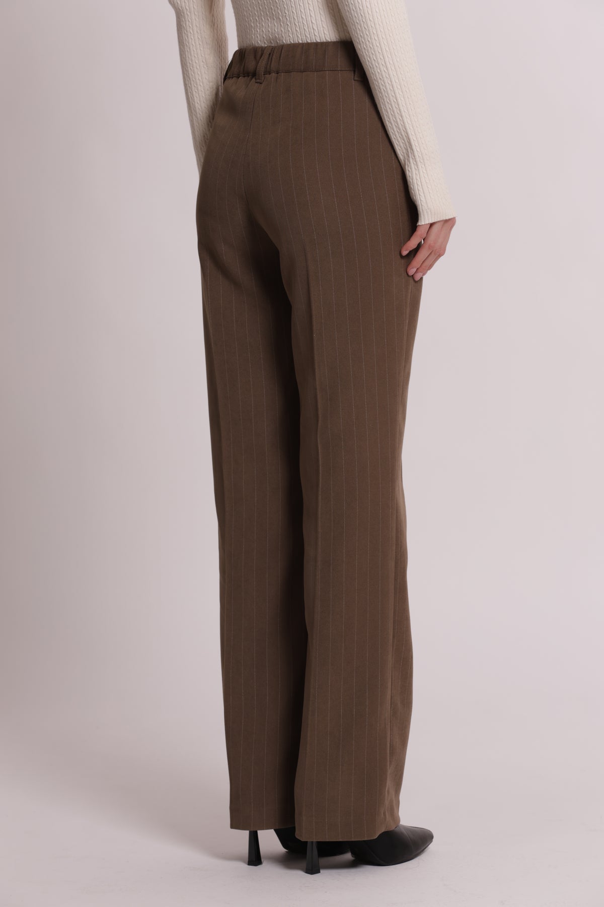 PANTALONE PALAZZO GESSATO