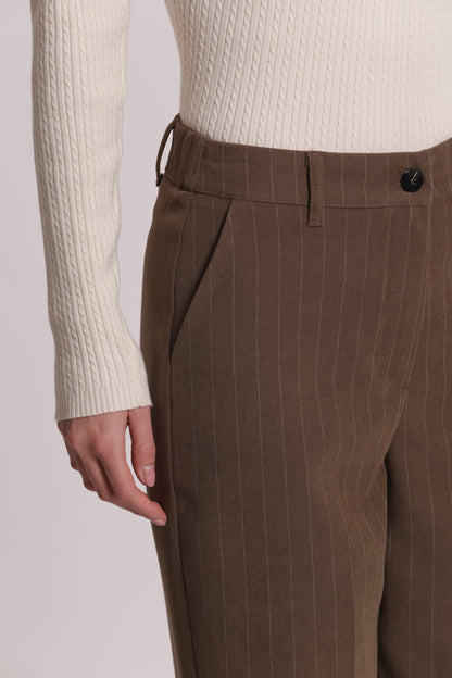 PANTALONE PALAZZO GESSATO
