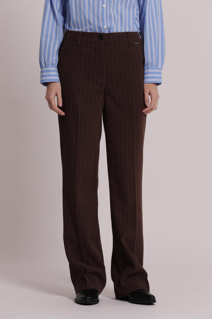 PANTALONE PALAZZO GESSATO