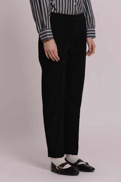 PANTALONE SIGARETTA GESSATO