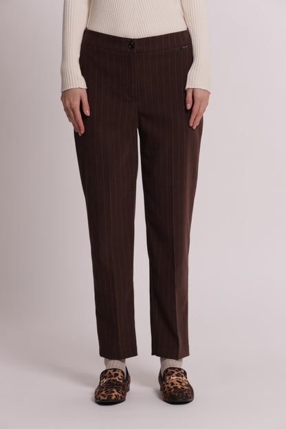 PANTALONE SIGARETTA GESSATO