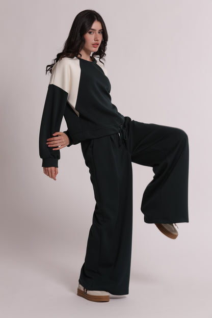 PANTALONE DI FELPA PALAZZO