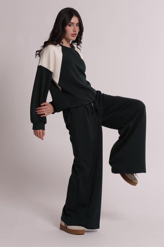 PANTALONE DI FELPA PALAZZO