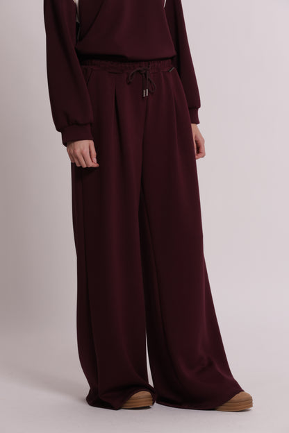 PANTALONE DI FELPA PALAZZO