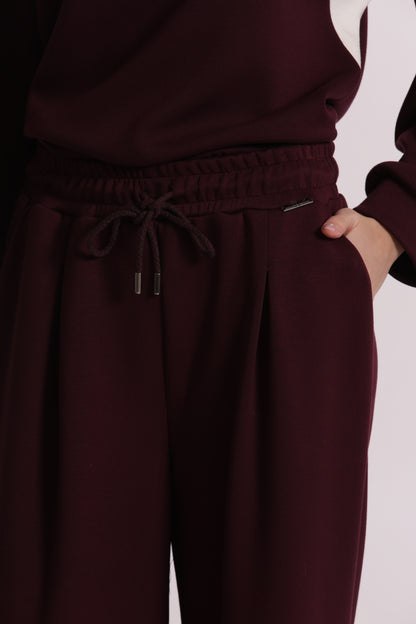 PANTALONE DI FELPA PALAZZO