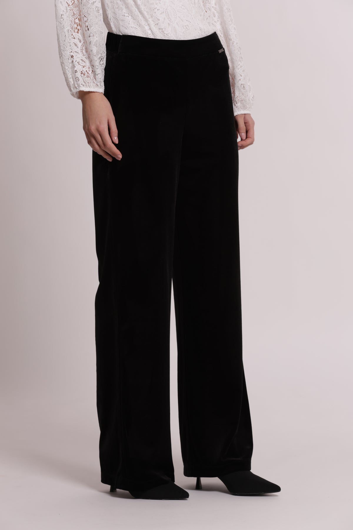 PANTALONE PALAZZO VELLUTO