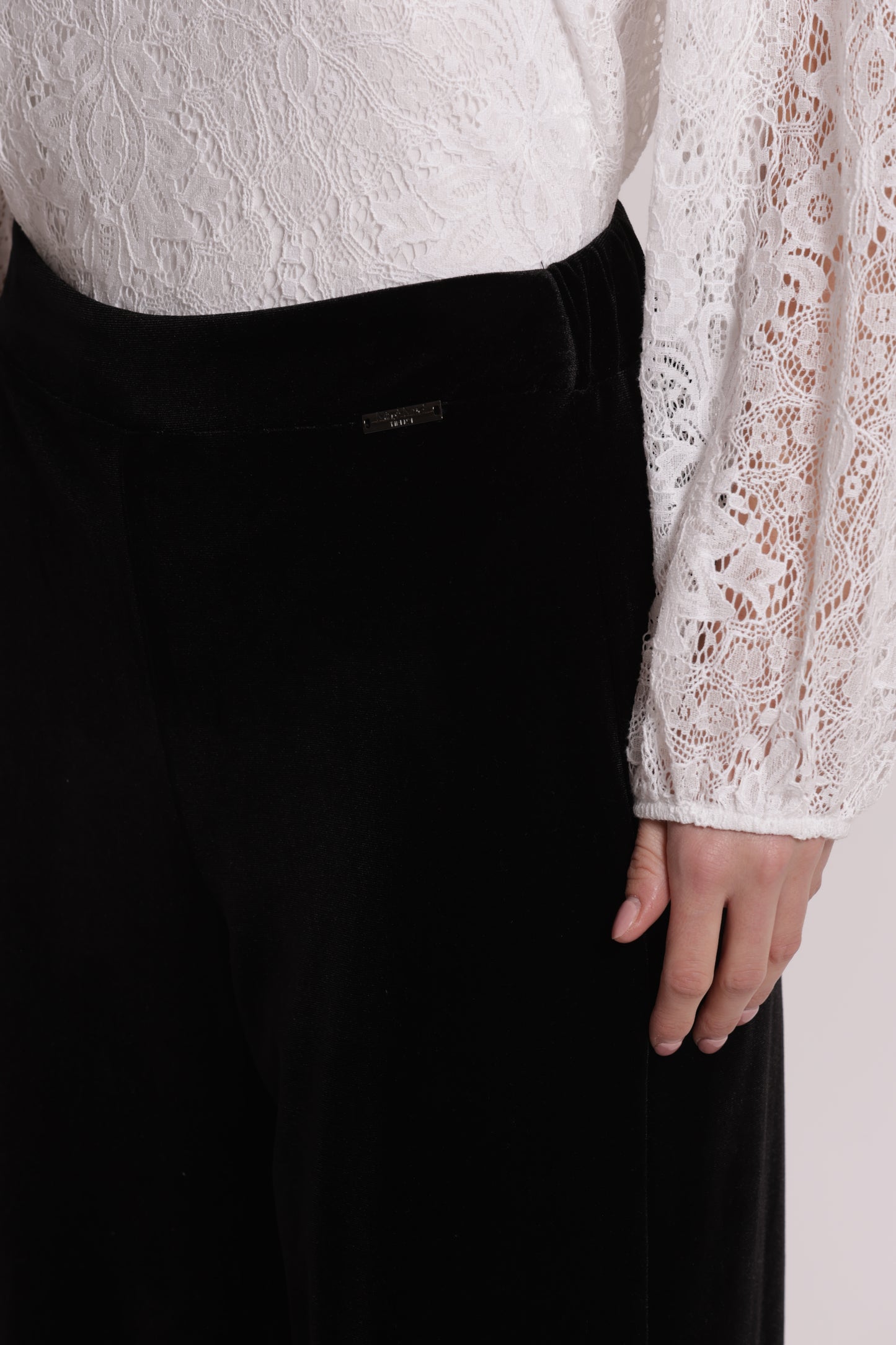 PANTALONE PALAZZO VELLUTO