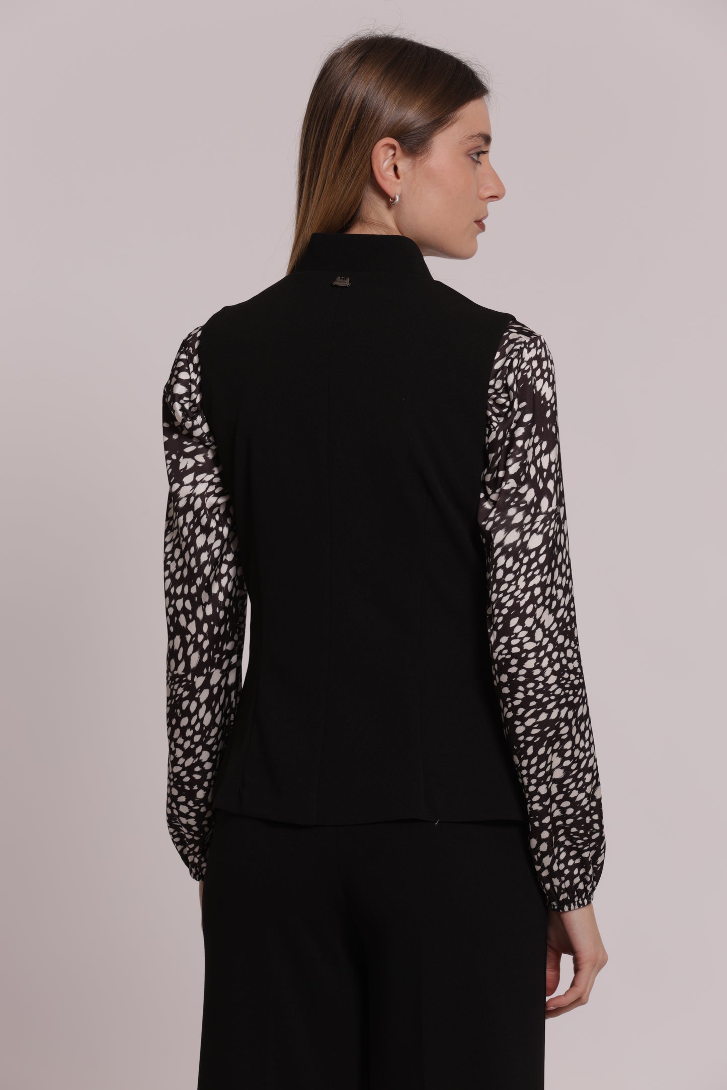 GILET IN SCUBA CREPE