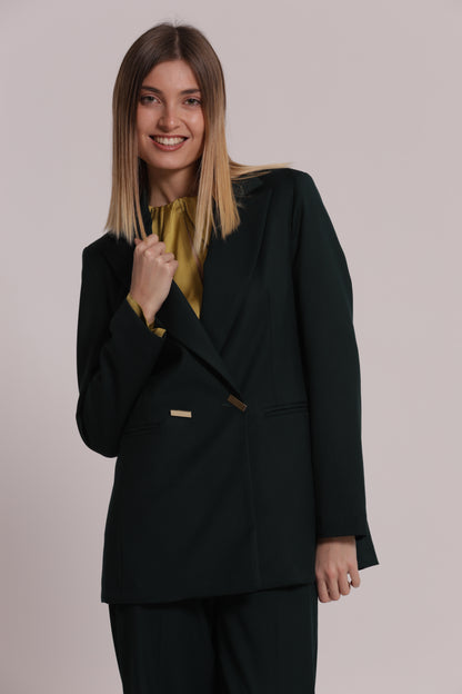 GIACCA CON BOTTONI METALLICI