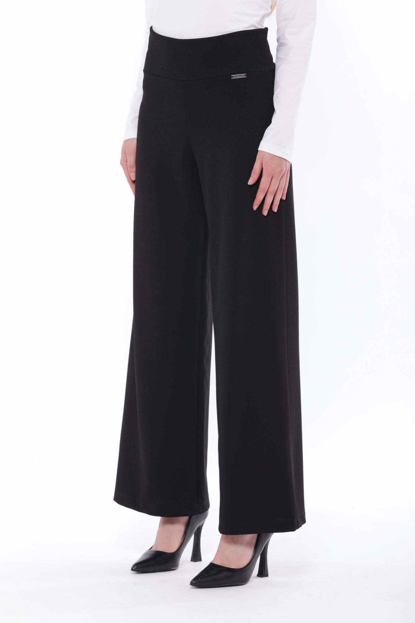 PANTALONE PALAZZO IN CREPE