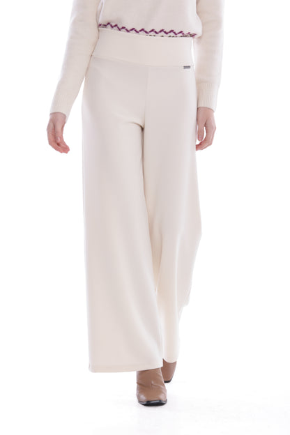 PANTALONE PALAZZO IN CREPE