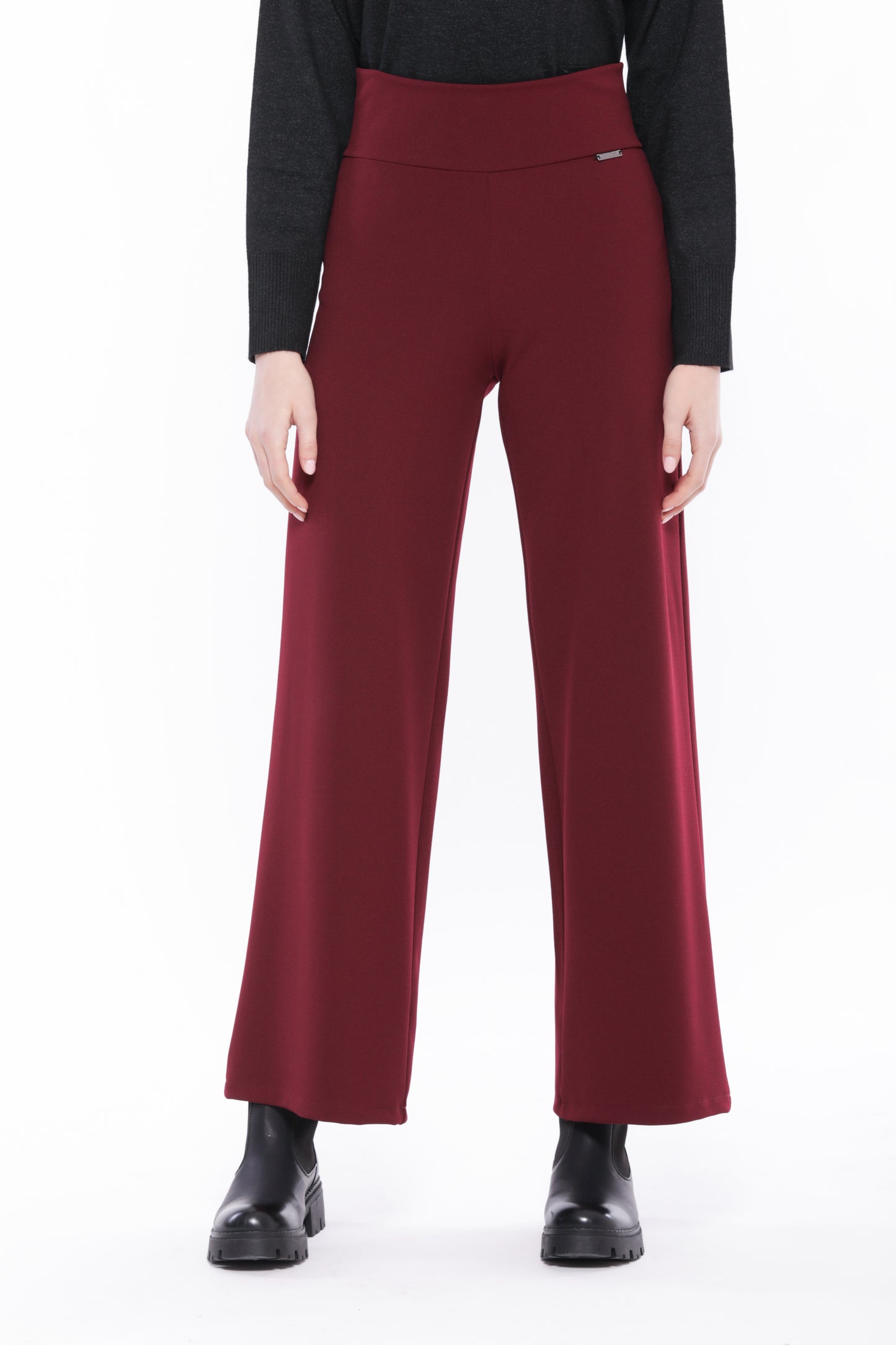 PANTALONE PALAZZO IN CREPE