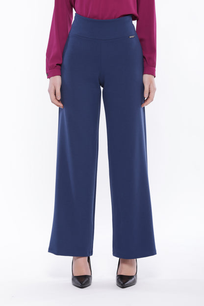 PANTALONE PALAZZO IN CREPE