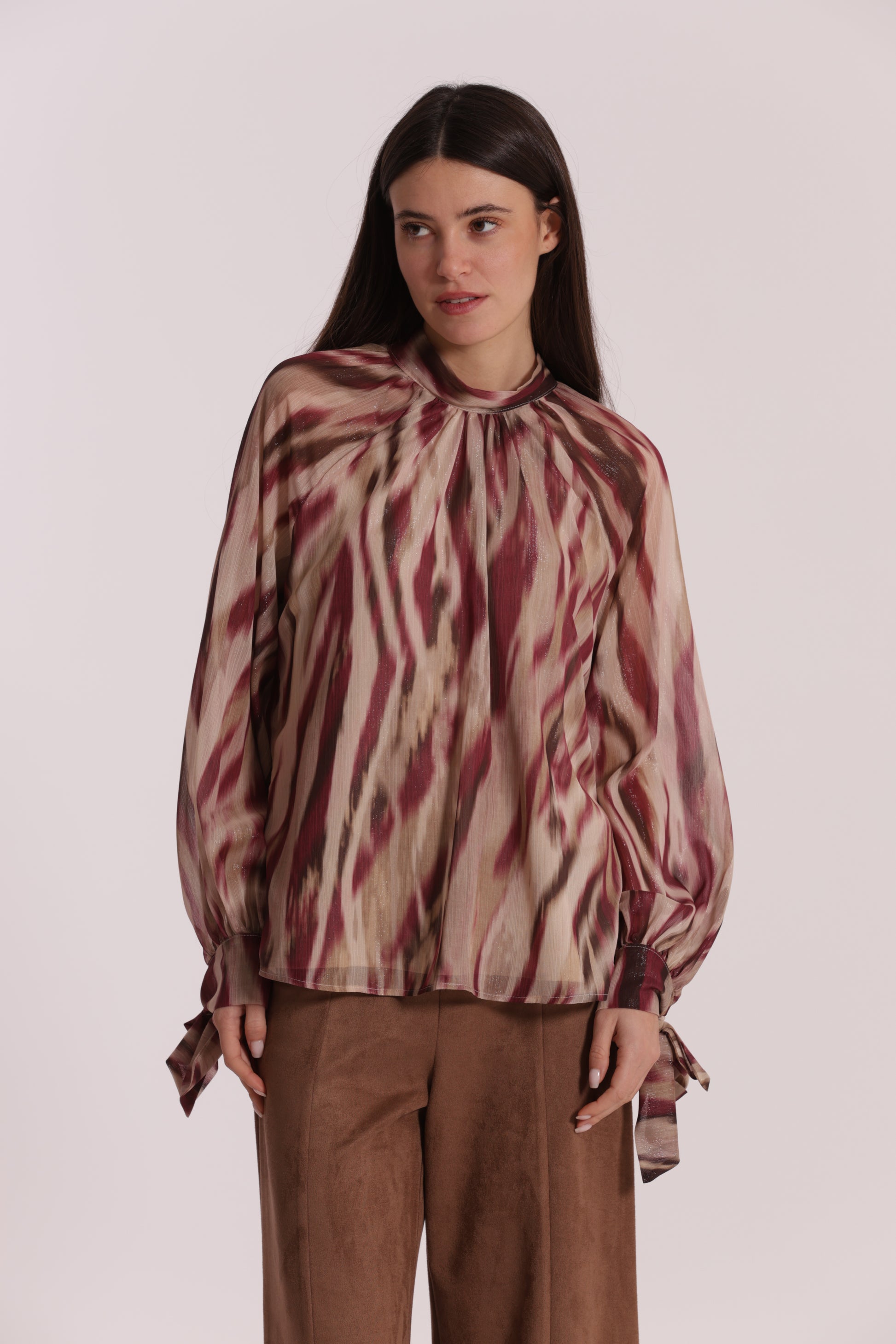 BLUSA CON FUSCIACCA FANTASIA PARADISEA