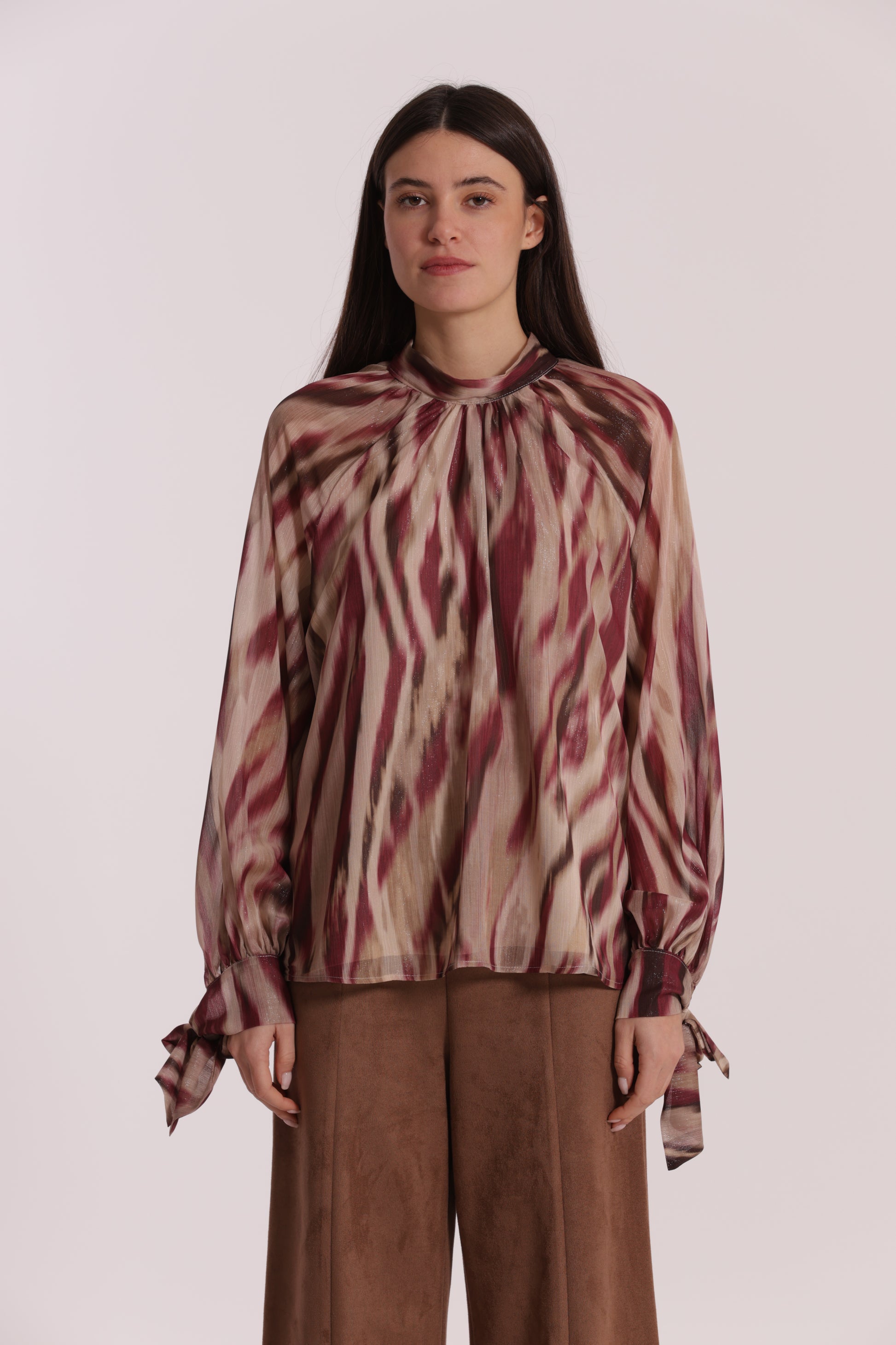 BLUSA CON FUSCIACCA FANTASIA PARADISEA