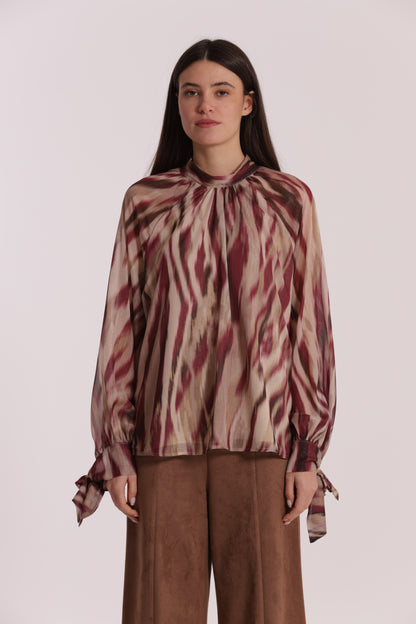 BLUSA CON FUSCIACCA FANTASIA PARADISEA