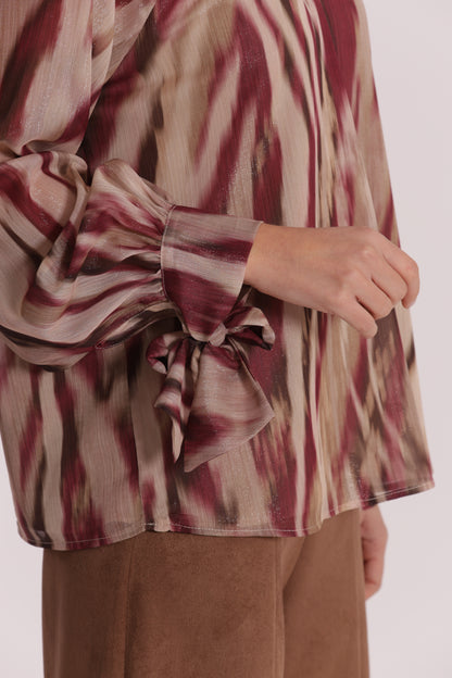 BLUSA CON FUSCIACCA FANTASIA PARADISEA