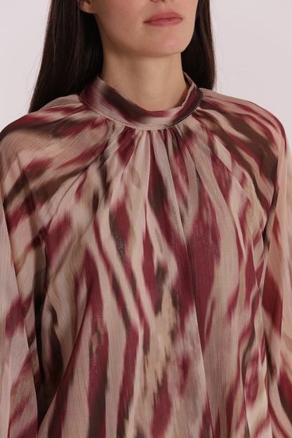 BLUSA CON FUSCIACCA FANTASIA PARADISEA