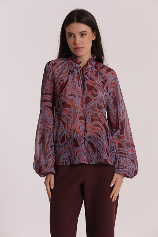 BLUSA FANTASIA MARMOREA