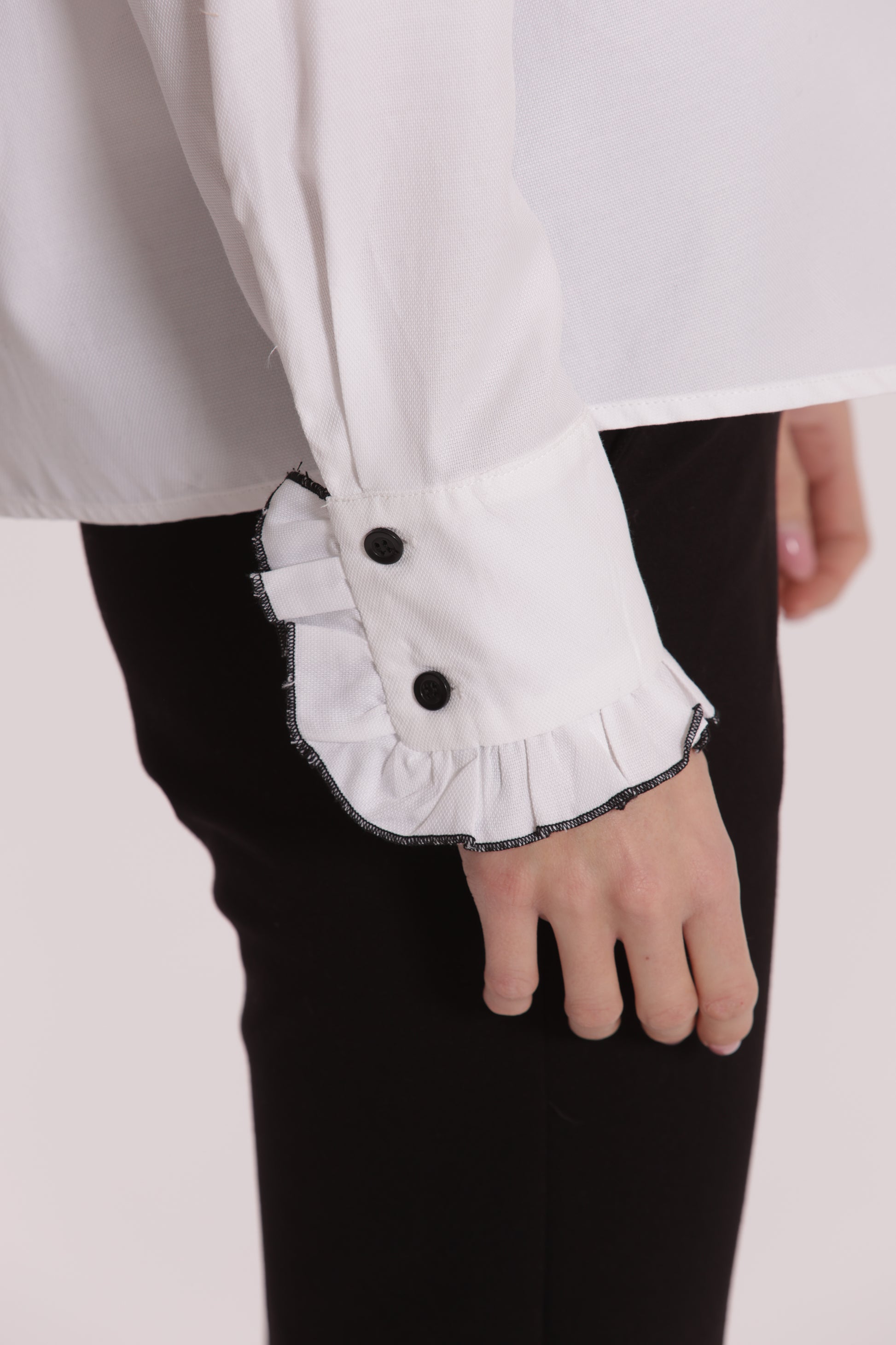 CAMICIA CON DETTAGLI ROUCHES