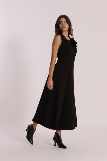 TUTA IN NEOPRENE CON FIORE