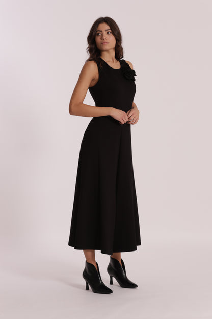 TUTA IN NEOPRENE CON FIORE