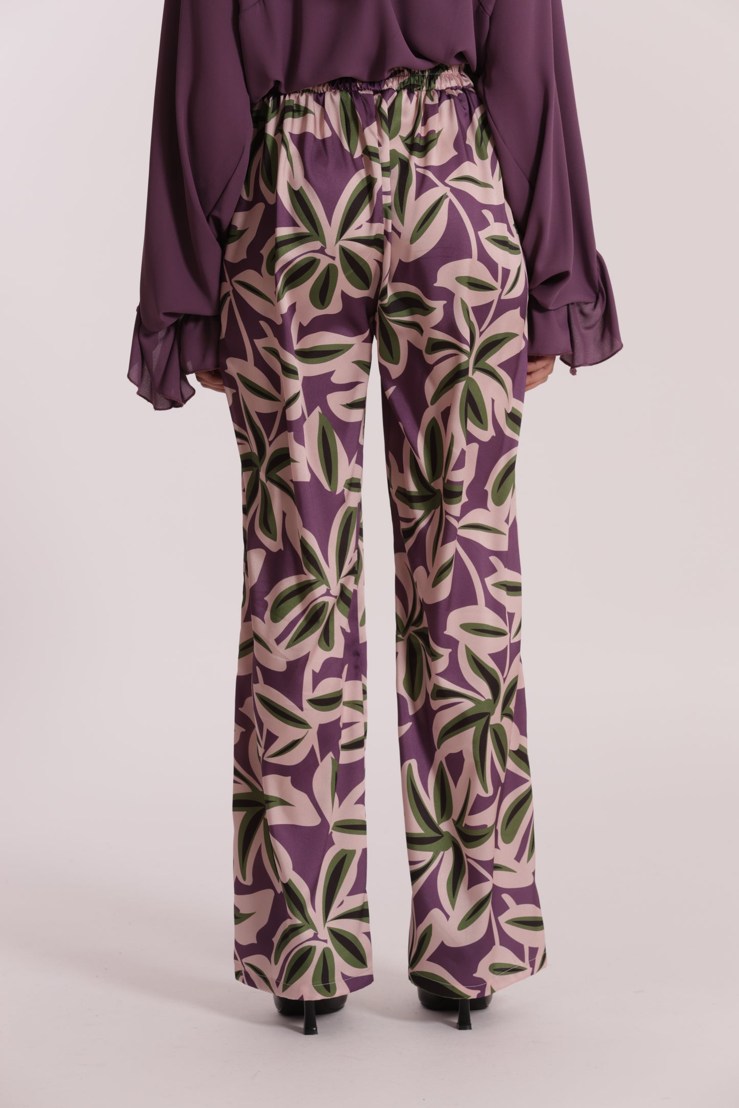 PANTALONE LUNGO FANTASIA BOTANICA
