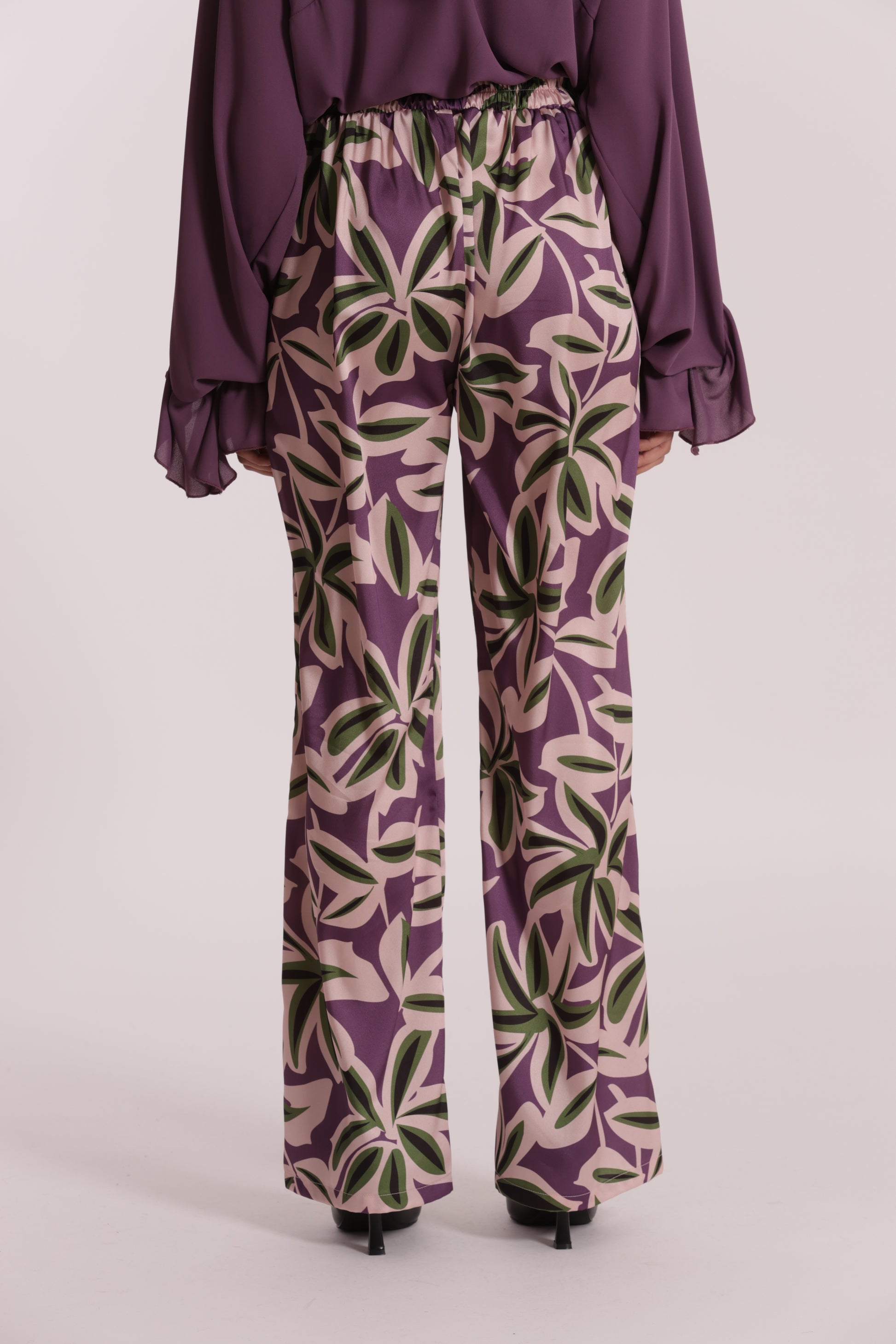 PANTALONE LUNGO FANTASIA BOTANICA