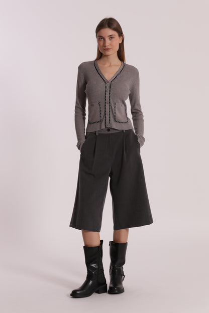 PANTALONE BERMUDA COLOR BLOCK