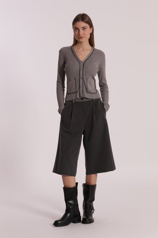 PANTALONE BERMUDA COLOR BLOCK