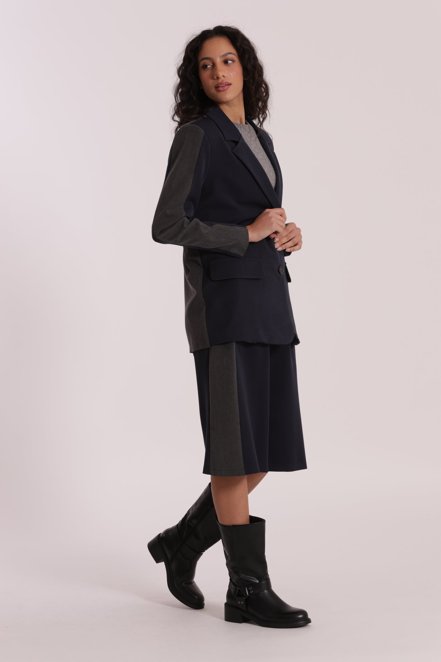 PANTALONE BERMUDA COLOR BLOCK