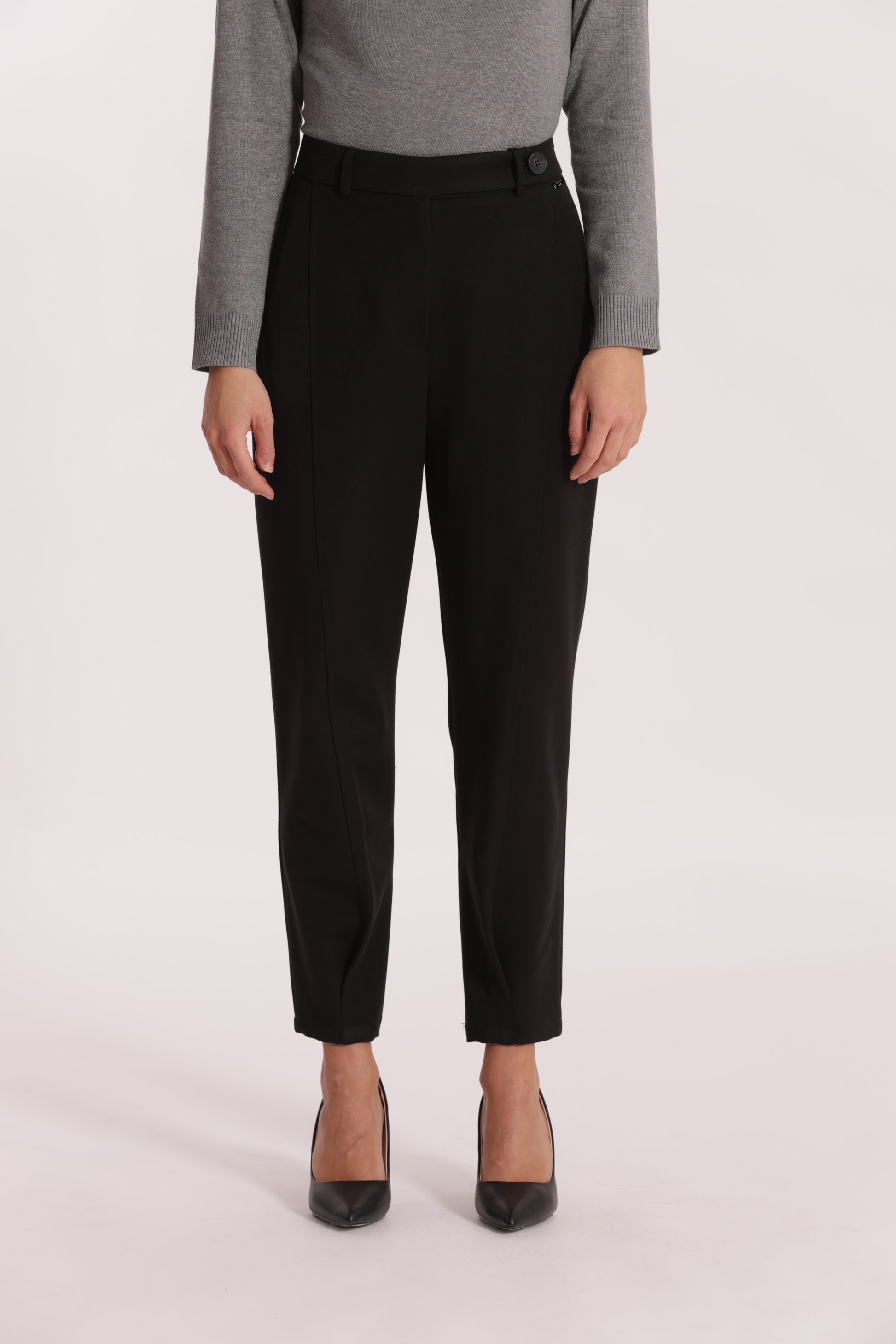 PANTALONE CARROTS IN POLYVISCOSA