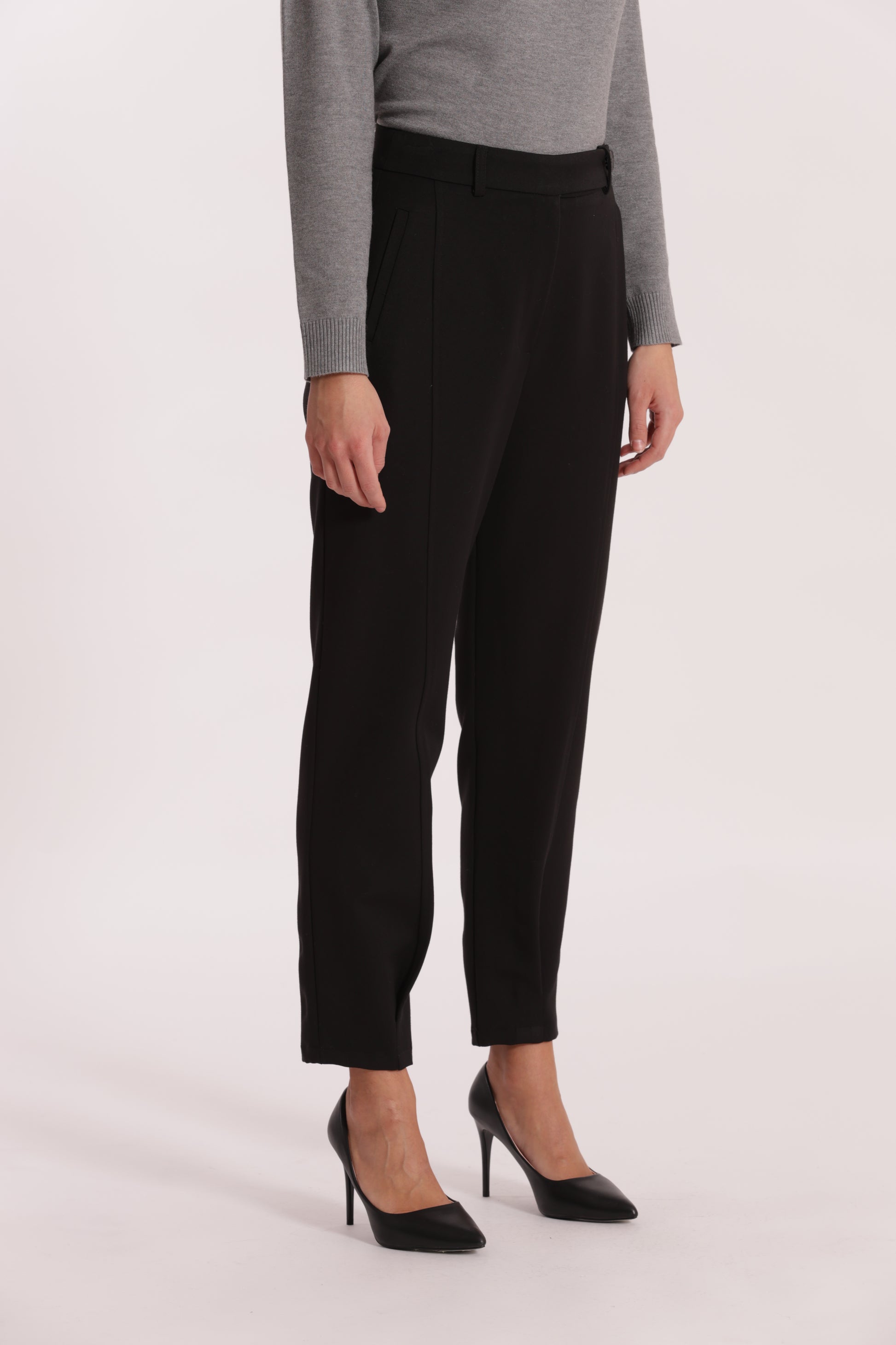 PANTALONE CARROTS IN POLYVISCOSA