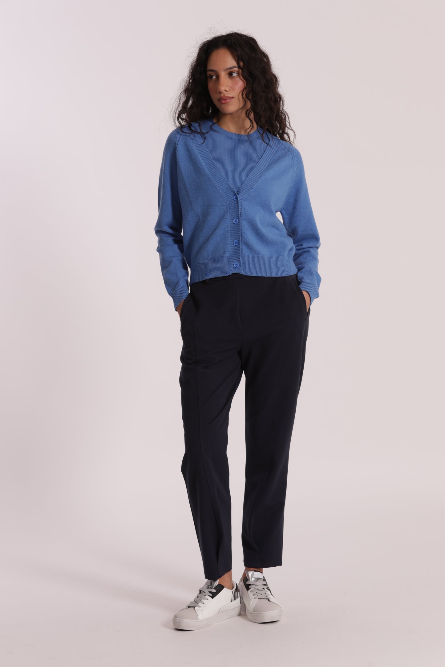 PANTALONE CARROTS IN POLYVISCOSA