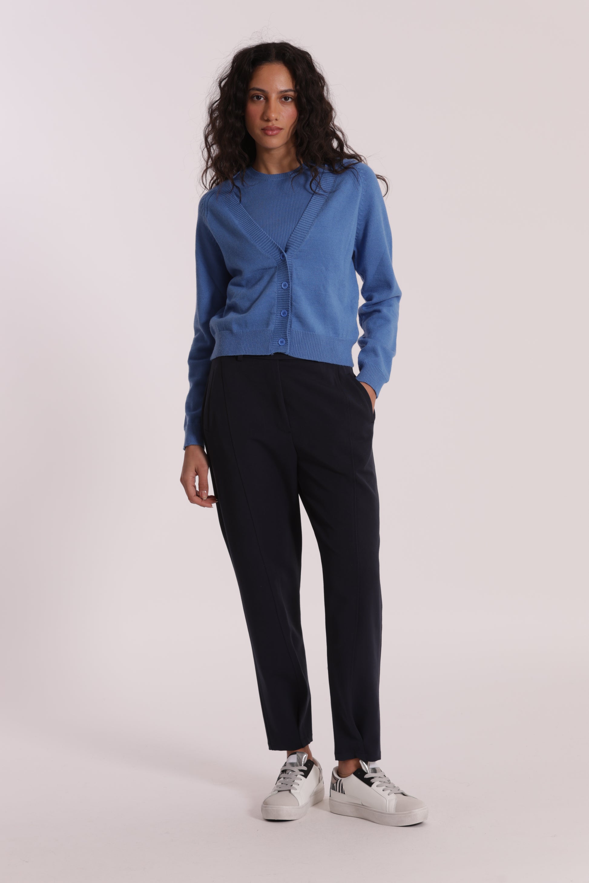 PANTALONE CARROTS IN POLYVISCOSA