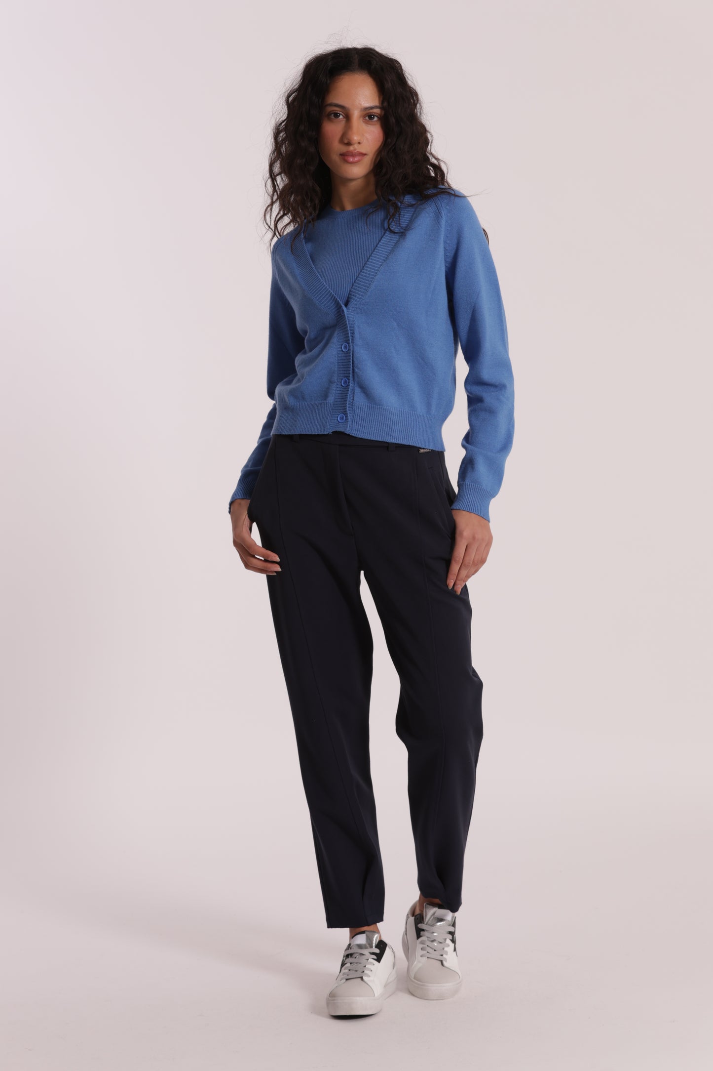 PANTALONE CARROTS IN POLYVISCOSA