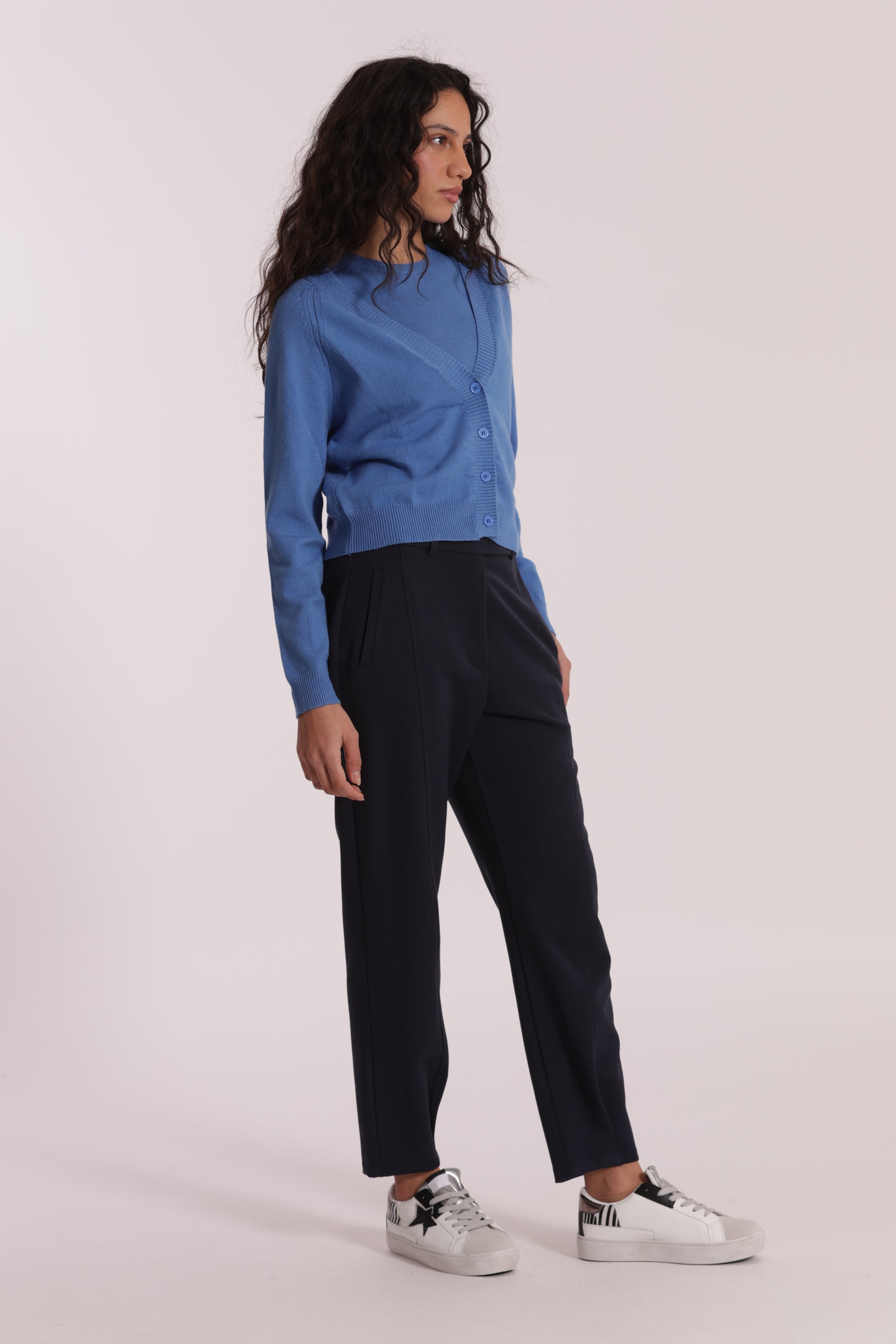 PANTALONE CARROTS IN POLYVISCOSA