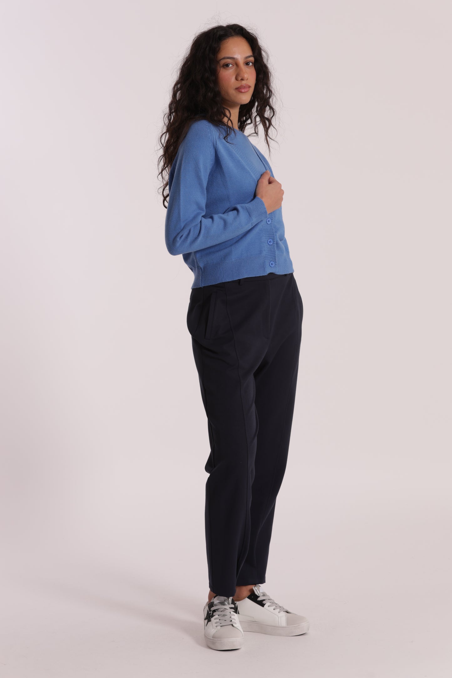 PANTALONE CARROTS IN POLYVISCOSA