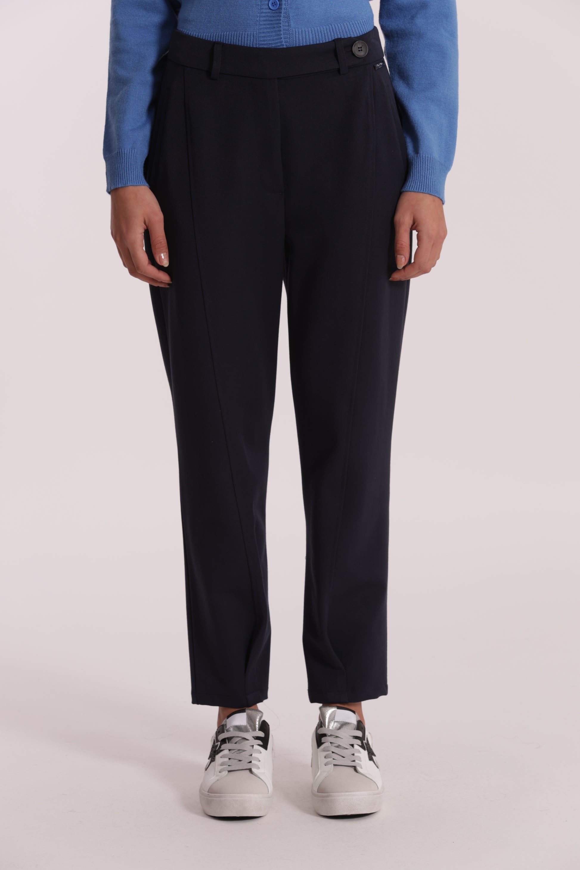 PANTALONE CARROTS IN POLYVISCOSA