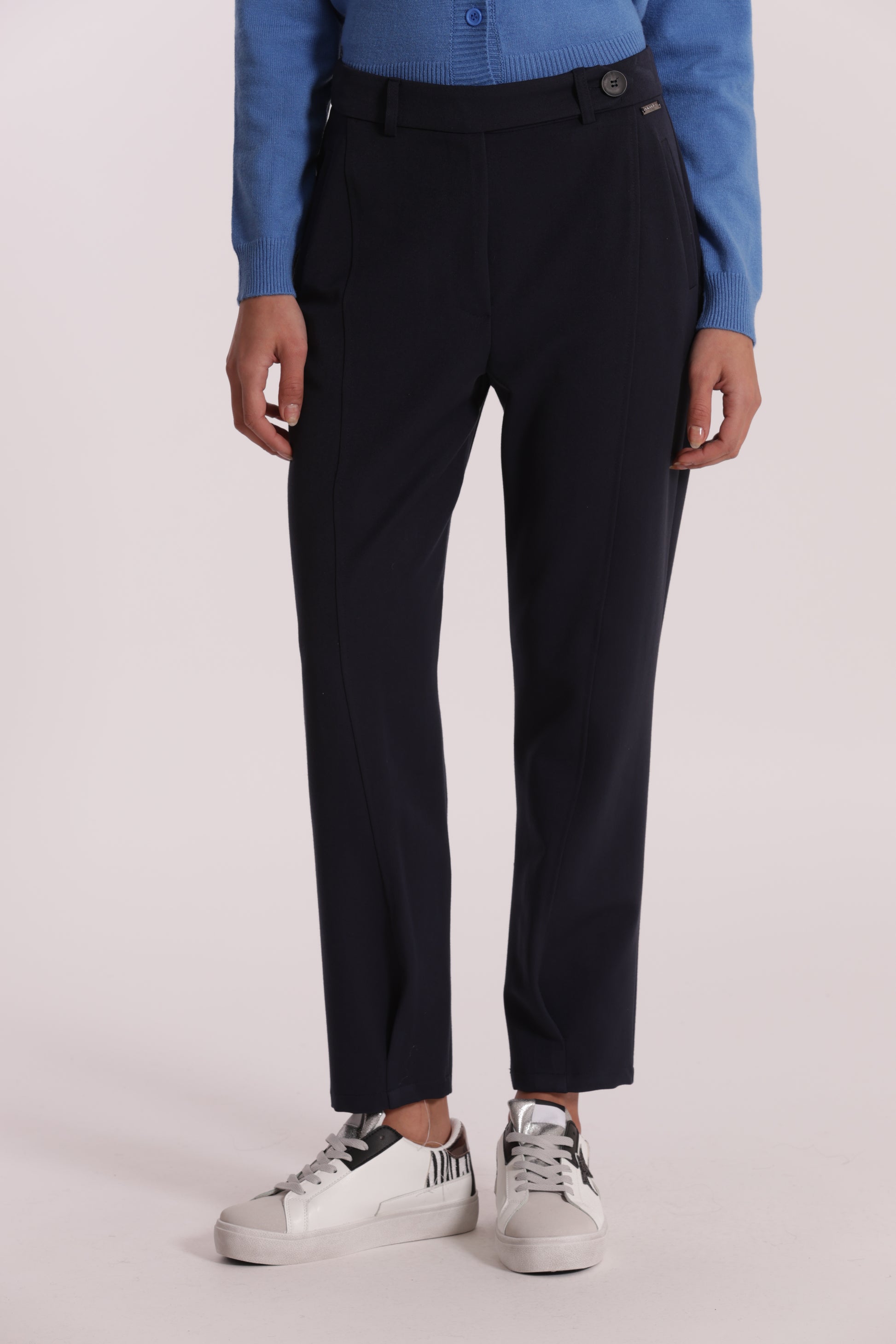 PANTALONE CARROTS IN POLYVISCOSA