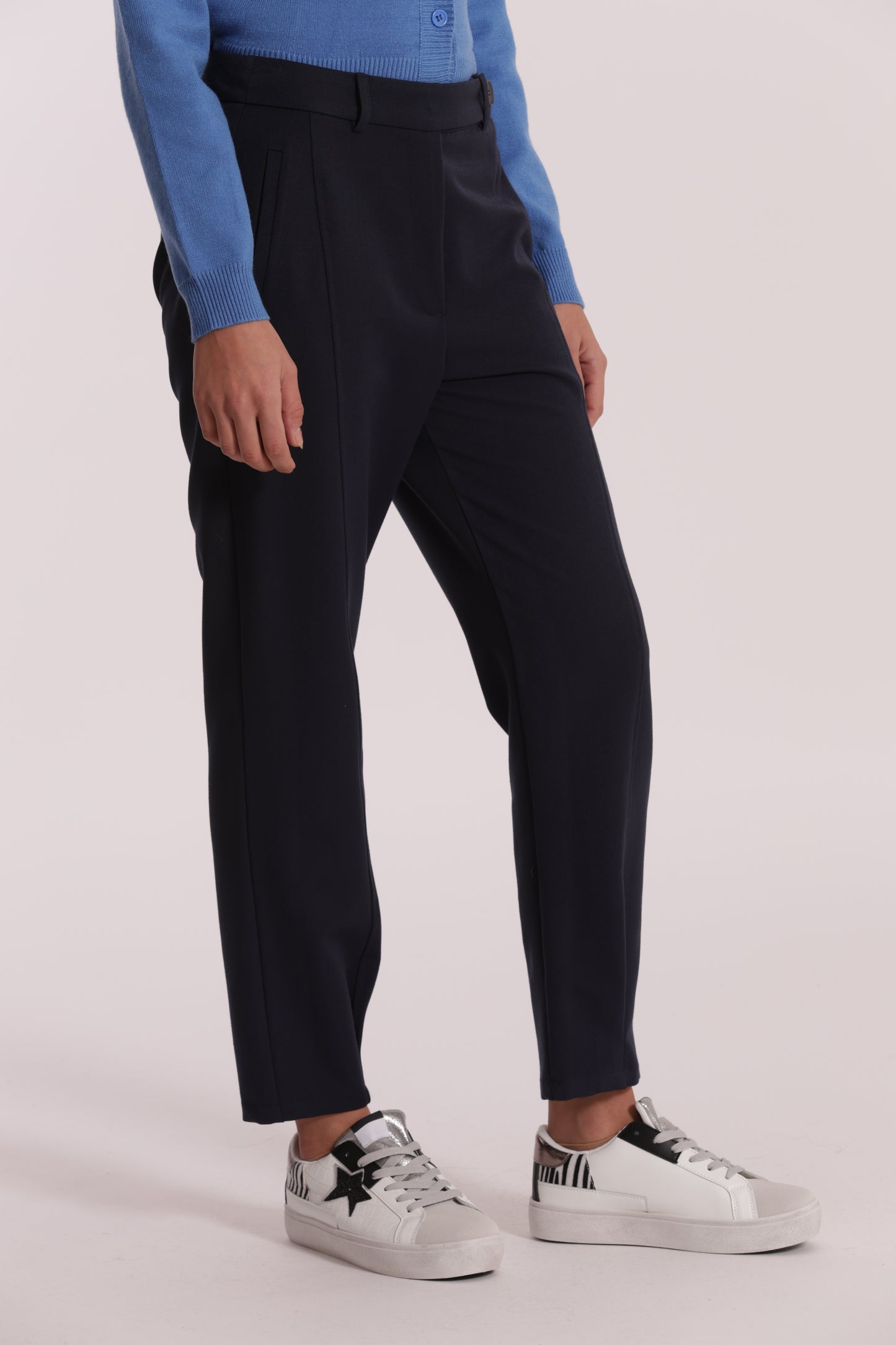 PANTALONE CARROTS IN POLYVISCOSA