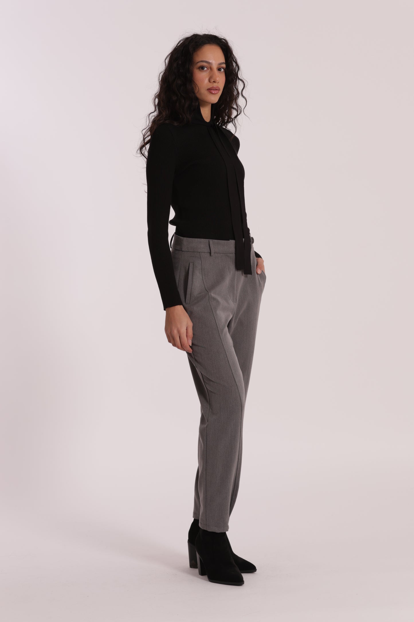 PANTALONE CARROTS IN POLYVISCOSA