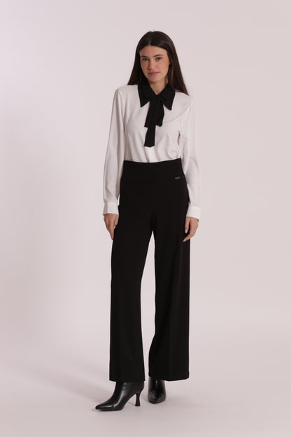 PANTALONE PALAZZO IN CREPE