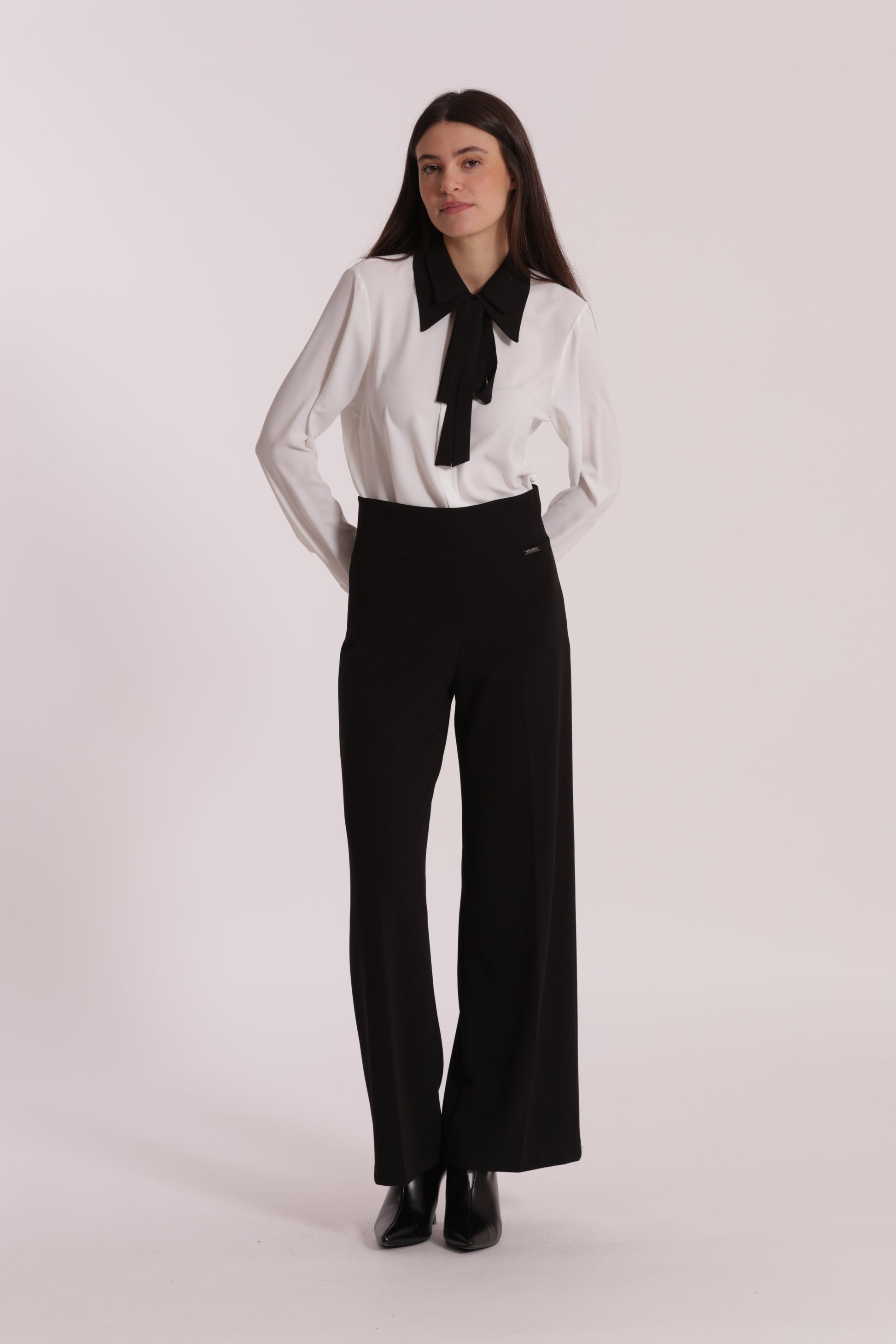 PANTALONE PALAZZO IN CREPE
