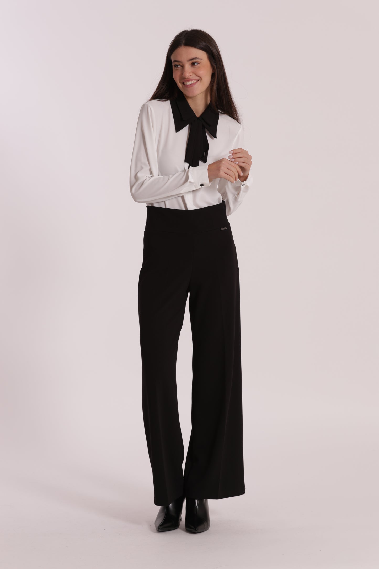PANTALONE PALAZZO IN CREPE