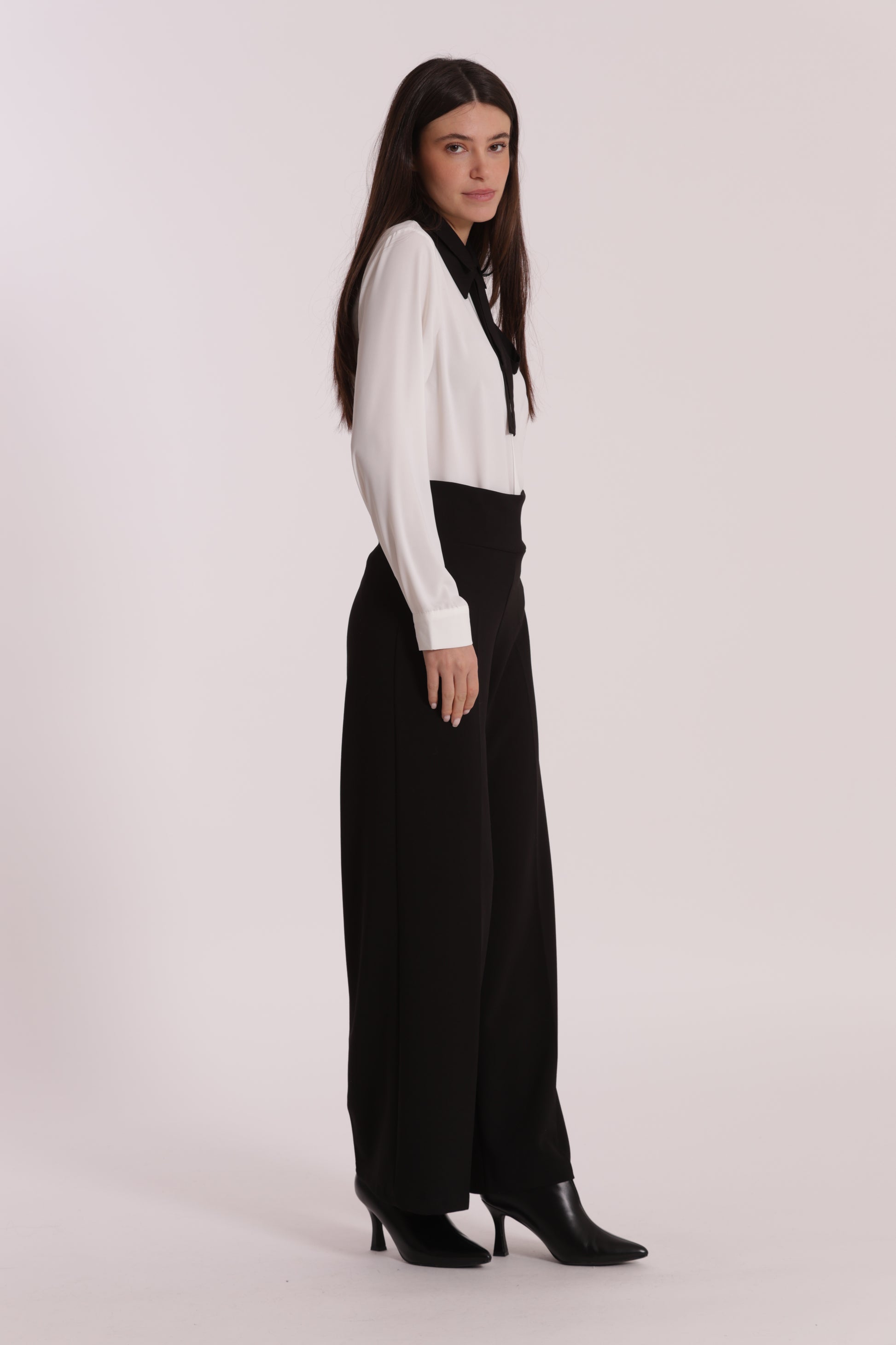 PANTALONE PALAZZO IN CREPE